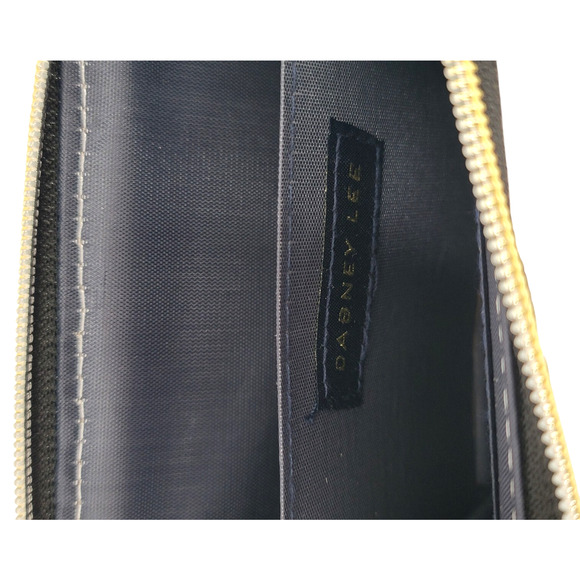 Dabney Lee Polka Dot Wallet Wristlet White Navy‎ | Preppy Chic NWT - Picture 3 of 4